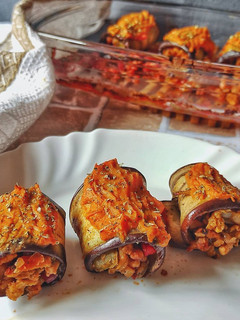 Foto principal de Rollitos de berenjena