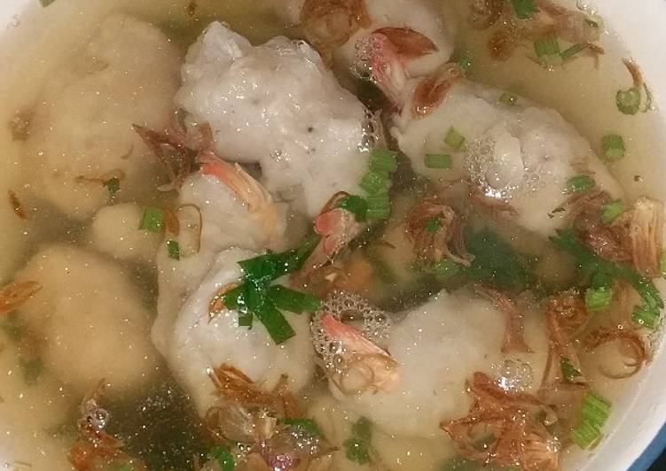 Bahan Baso ayam isi udang | Langkah Membuat Baso ayam isi udang Yang Sempurna