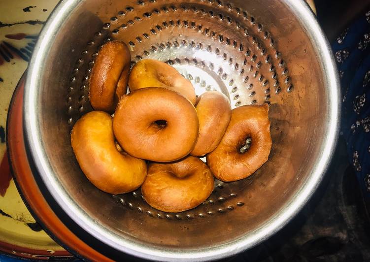 Steps to Prepare Appetizing 🥯 easy donut | So Delicious Food Recipe From My Kitchen