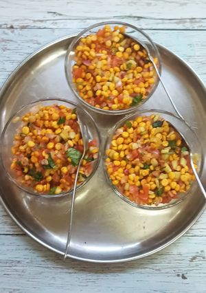 A picture of Fried Chickpeas Bhel.