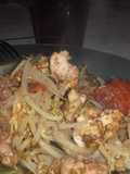 Pechugas con brotes de soja