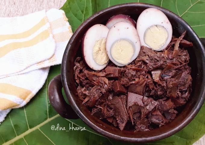 Resep Gudeg Yogya (Cara Praktis Cepat), Enak