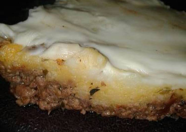 Pastel de papas sin horno!😙