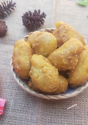 Foto resep Kluay Tod | Pisang Goreng Wijen Thailand Super Kriuk