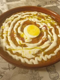 صورة لوصفة فول باللبن