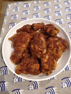 A picture of Ketchup Chicken.