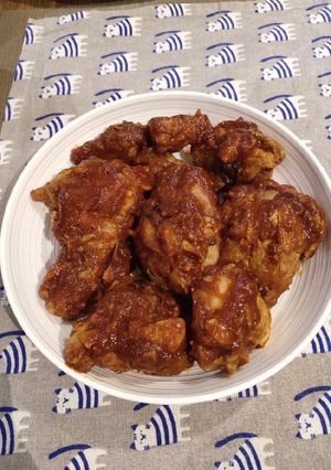 A picture of Ketchup Chicken.