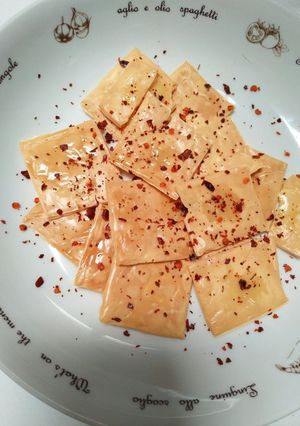 Foto resep Keripik Pangsit Keju DEBM