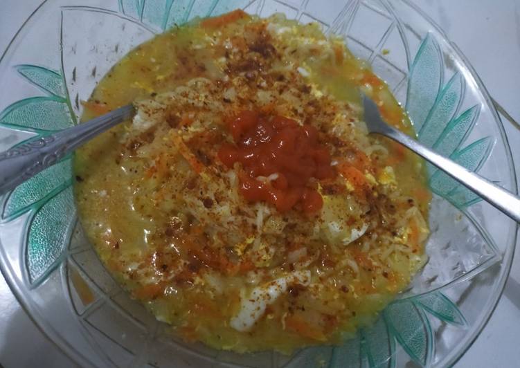 Proses mengolah Indomie rebus wortel, Enak Banget