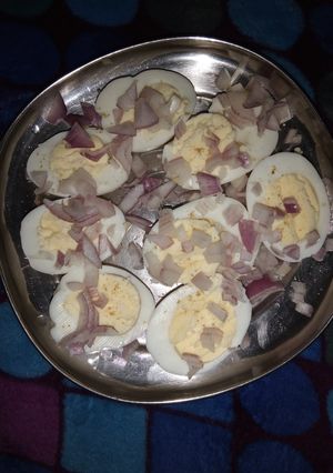 A picture of Boiled egg recipe.