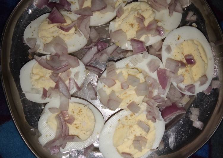 Steps to Prepare Homemade Boiled egg recipe