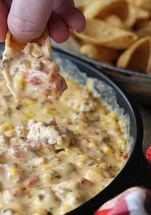 A picture of Sausage Cheese Dip.