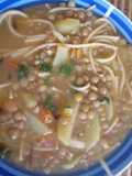 Sopa de lentejas