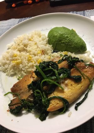 Una foto de Pescado al horno