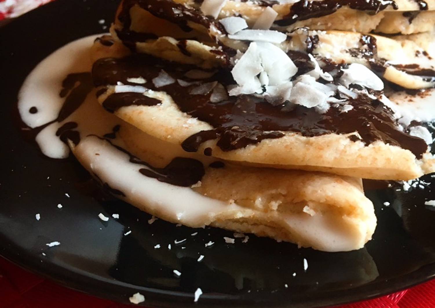 Crepes de coco Receta de Nuritmica.fit Cookpad