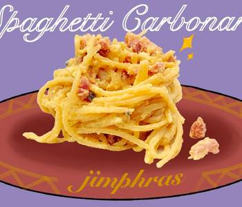 Easy Fast Cooking Stilton Spaghetti Carbonara Savory Delicious