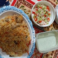A picture of Pullao biryani 😍😍#CookpadApp #Rice_Competition.