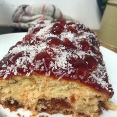 Cherry & Coconut Cake A picture of Cherry & Coconut Cake.