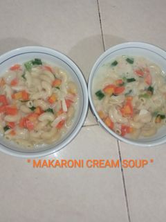 Foto resep Makaroni cream soup
