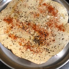 A picture of Masala Papad.