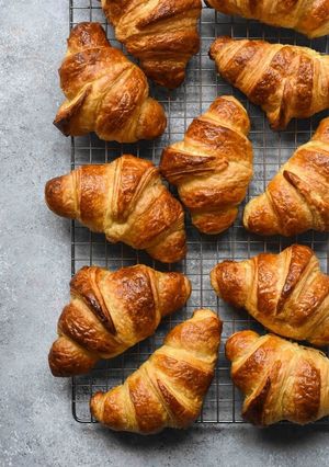 A picture of CROISSANTS RECIPE🤤🤤.