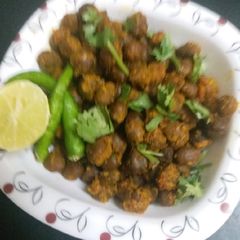 A picture of Masala Chana.