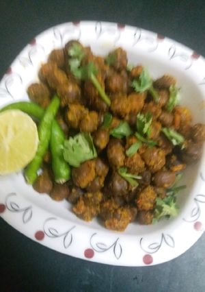 A picture of Masala Chana.
