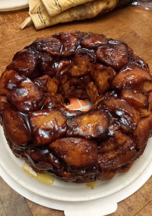 A picture of Cinnamon Coffee Cake (Monkey Bread).
