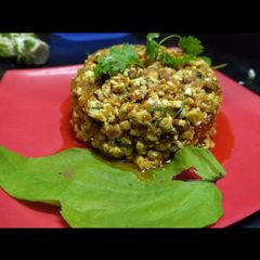 A picture of Panner bhurji sabji.
