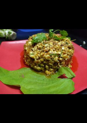 A picture of Panner bhurji sabji.