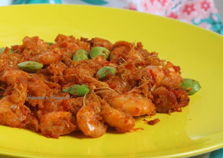 Cara Gampang Menyiapkan Sambel goreng pete udang yang Lezat