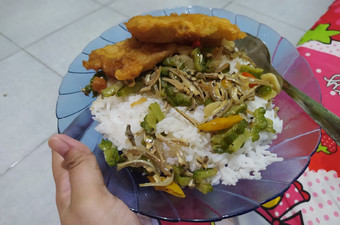 Resep Tumis pare ikan teri Anti Gagal