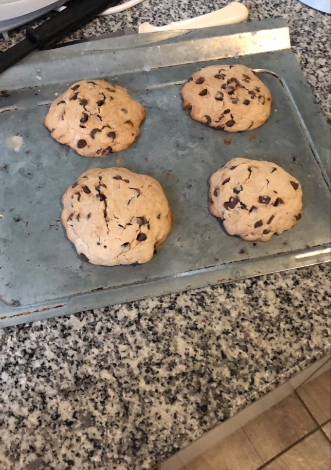 Una foto de Cookies con chips de chocolate