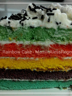 Foto resep Rainbow Cake