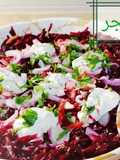 Beet Salad with Red Beans (Five Stars ⭐⭐⭐⭐⭐)