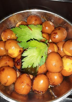 Foto resep Telur puyuh kecap coklat manis