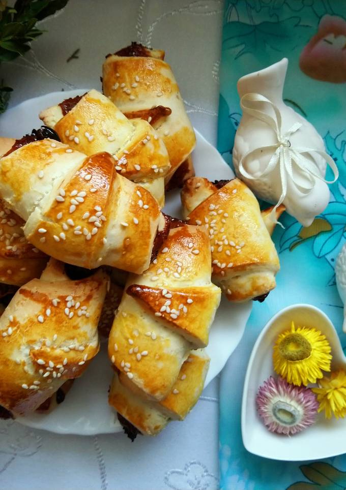 Сметанні рогалики