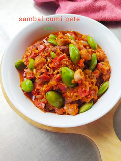 Foto resep Sambal cumi pete