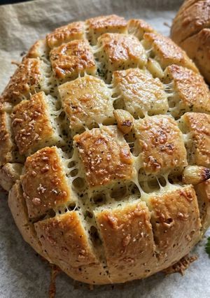 Una foto de Pan de Ajo y Queso