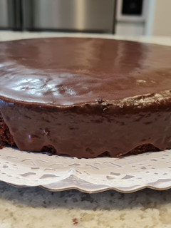 Una foto de Bizcocho de galletas Príncipe cubierto de chocolate