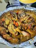 Pollo a la mostaza y miel