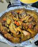 Pollo a la mostaza y miel