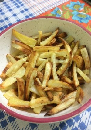 Foto principal de Papas fritas bien crocantes al horno