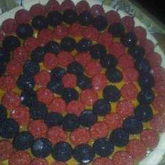 Una foto de Torta de golosinas