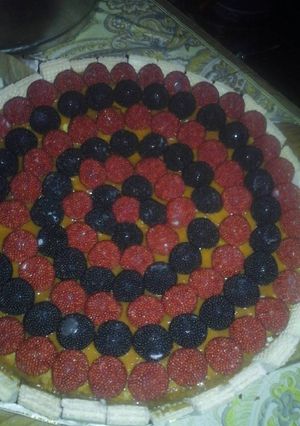 Una foto de Torta de golosinas