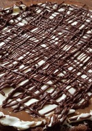 Una foto de Postre de brownie