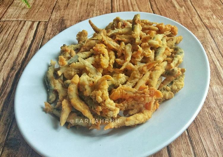 urutan Memasak Baby Layang Crispy yang mengenyangkan