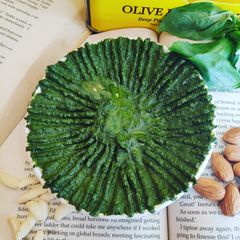 A picture of Basil Almond pesto.