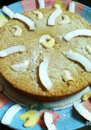 A picture of Coconut cake.