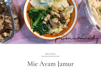 Cara Gampang Membuat Mie Ayam Jamur Praktis